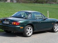 Usata Mazda MX5 110 CV (80 kW) 2001 Verde Cabrio