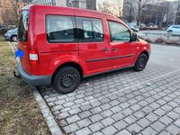 Gebraucht VW Caddy Life 75 PS (55 kW) 2006 Rot Van / Kleinbus