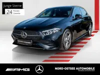 Gebraucht Mercedes A200 AMG 163 PS (119 kW) 2025 Kosmosschwarz metallic Limousine