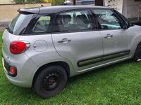 Gebraucht Fiat 500L 95 PS (69 kW) 2013 Silber Van / Kleinbus