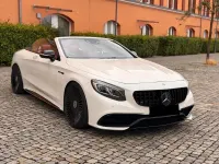 Gebraucht Mercedes S63 AMG AMG 585 PS (430 kW) 2017 Weiß Cabrio