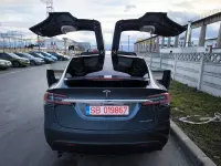 Second-hand Tesla Model X 397 kW (541 CP) 2020 Albastru SUV