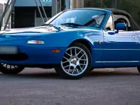 Gebraucht Mazda MX5 116 PS (85 kW) 1991 Blau Cabrio