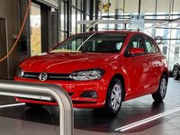 Gebraucht VW Polo Comfortline 75 PS (55 kW) 2018 Rot Kleinwagen