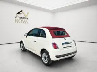 Gebraucht Fiat 500 Lounge 69 PS (50 kW) 2012 Weiß Cabrio
