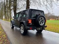 Gebraucht Jeep Wrangler Unlimited Sahara 272 PS (200 kW) 2019 Schwarz SUV