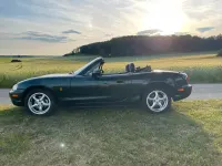 Gebraucht Mazda MX5 110 PS (80 kW) 1999 Grün Cabrio