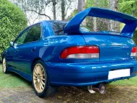 Gebraucht Subaru Impreza 280 PS (205 kW) 2000 Blau Limousine