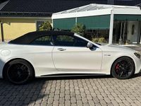 Gebraucht Mercedes S63 AMG AMG 612 PS (450 kW) 2020 Weiß Cabrio