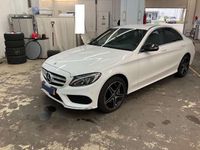 gebraucht Mercedes C400 4M LIMO 9G 3x AMG-LINE LEDER LED NAVI SHZ