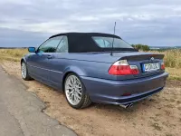 Gebraucht BMW 330 Cabriolet Sport Line 231 PS (169 kW) 2001 Blau Cabrio