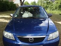 Gebraucht Mazda 323F Sporty 72 PS (52 kW) 2001 Blau metallic Kleinwagen