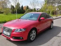 Second-hand Audi A4 143 CP (105 kW) 2008 Roșu Berlinǎ
