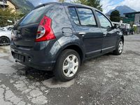 Gebraucht Dacia Sandero 75 PS (55 kW) 2010 Schwarz Kleinwagen