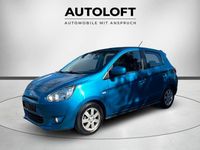 Gebraucht Mitsubishi Space Star 80 PS (58 kW) 2014 Blau Van / Kleinbus