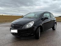 Gebraucht Opel Corsa 78 PS (57 kW) 2010 Schwarz Kleinwagen