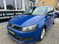 Gebraucht VW Polo Trendline 90 PS (66 kW) 2011 Meerblau Kleinwagen