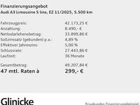 Gebraucht Audi A3 S-Line 150 PS (110 kW) 2025 Weiß Limousine