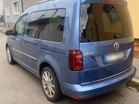 Gebraucht VW Caddy Edition 150 PS (110 kW) 2018 Blau Van / Kleinbus