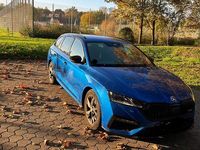 Gebraucht Skoda Octavia First Edition 245 PS (180 kW) 2020 Blau Kombi