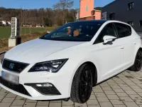 Używany Seat Leon FR 150 KM (110 kW) 2017 Biały Sedan/Limuzyna