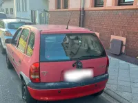Gebraucht Opel Corsa 65 PS (47 kW) 1998 Rot Kleinwagen