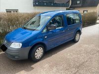 Second-hand VW Caddy 75 CP (55 kW) 2007 Albastru Monovolum