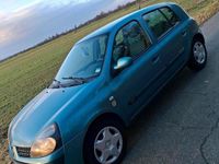 Gebraucht Renault Clio II 75 PS (55 kW) 2003 Blau Kleinwagen