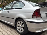 Gebraucht BMW 316 Compact 116 PS (85 kW) 2003 Silber Kleinwagen