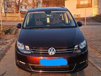 Gebraucht VW Sharan Sound 184 PS (135 kW) 2018 Rot Van / Kleinbus
