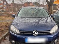Gebraucht VW Golf VI 105 PS (77 kW) 2010 Blau Kleinwagen