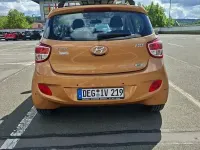 Gebraucht Hyundai i10 Style 87 PS (63 kW) 2015 Orange Kleinwagen