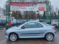 Gebraucht Peugeot 206 CC Platinum 136 PS (100 kW) 2001 Islandgrau/metallic schutzlack Cabrio