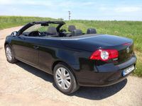 Gebraucht VW Eos 122 PS (89 kW) 2008 Schwarz Cabrio