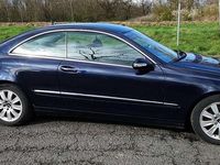 Gebraucht Mercedes CLK200 184 PS (135 kW) 2008 Blau Coupé