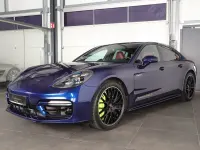 Gebraucht Porsche Panamera Turbo S E-Hybrid 700 PS (514 kW) 2021 Enzianblau Kleinwagen