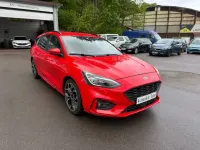 Brugt Ford Focus ST-Line 182 HK (133 kW) 2019 Rød Sedan