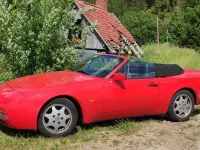 Gebraucht Porsche 944 211 PS (155 kW) 1990 Rot Cabrio