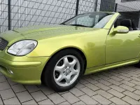 Second-hand Mercedes SLK200 163 CP (119 kW) 2000 Verde Cabrio