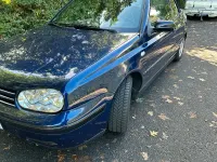 Occasion VW Golf 116 ch (85 kW) 2000 Bleue Cabriolet