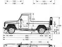 Gebraucht Mercedes G290 95 PS (69 kW) 1995 Silber SUV