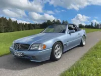 Gebraucht Mercedes SL300 231 PS (169 kW) 1992 Blau Cabrio