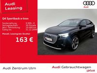 Gebraucht Audi Q4 e-tron S-Line 219 kW (299 PS) 2022 Mythosschwarz metallic SUV