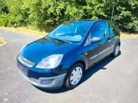 Gebraucht Ford Fiesta 69 PS (50 kW) 2007 Blau Kleinwagen