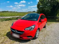 Gebraucht Opel Corsa Edition 90 PS (66 kW) 2015 Rot Kleinwagen