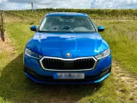 Gebraucht Skoda Octavia Clever 110 PS (80 kW) 2022 Blau Kombi