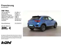 Gebraucht VW T-Roc Sport 150 PS (110 kW) 2021 Ravennablau metallic SUV