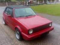 Gebraucht VW Golf Cabriolet 1990 Rot Cabrio