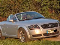 Gebraucht Audi TT Roadster Design 179 PS (131 kW) 2003 Silber Cabrio