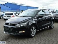 Gebraucht VW Polo Match 69 PS (50 kW) 2013 Schwarz metallic